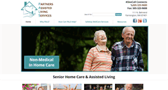Desktop Screenshot of partnersassistedliving.com