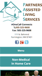 Mobile Screenshot of partnersassistedliving.com